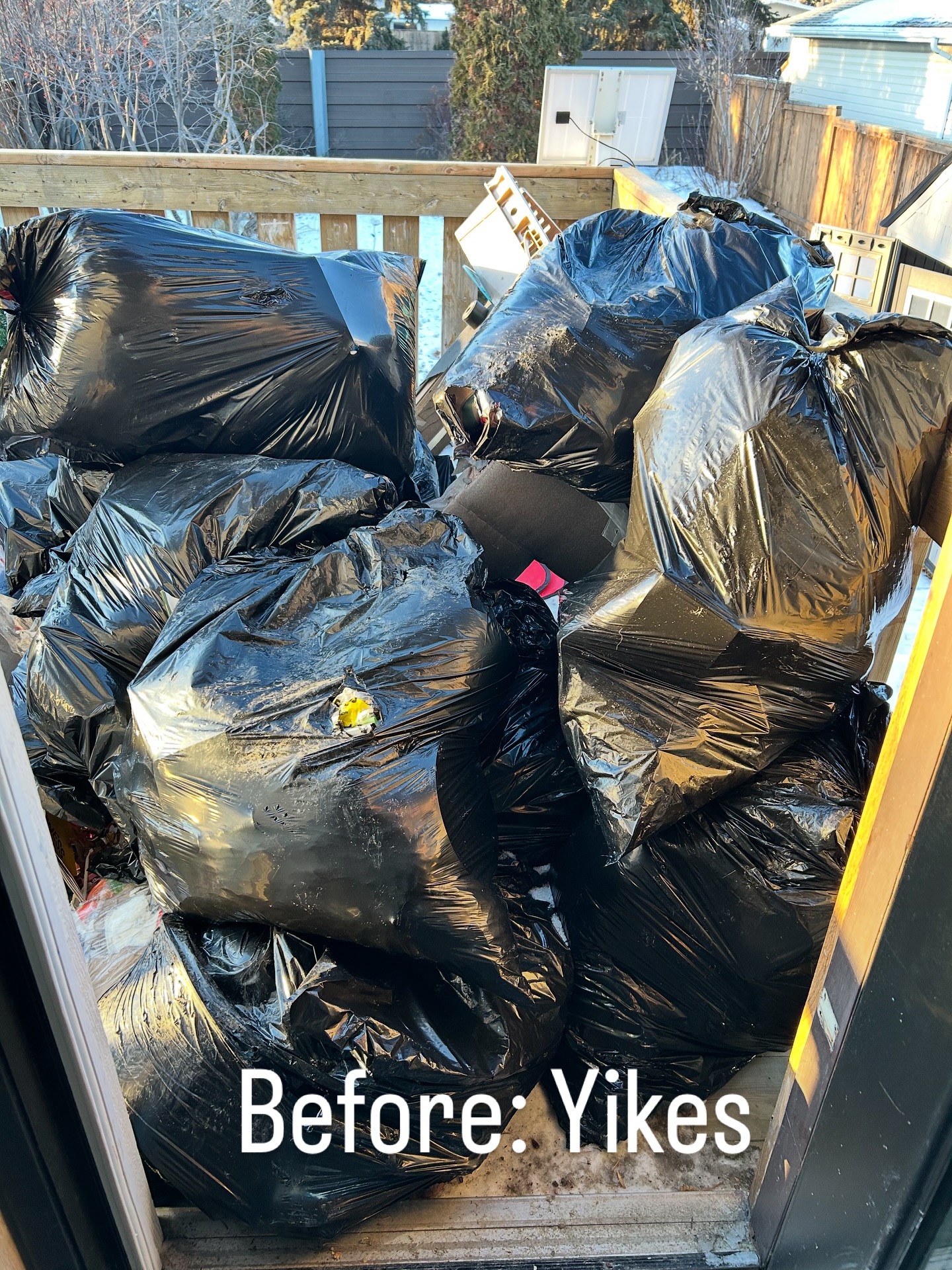 Lucky Hauling junk bags